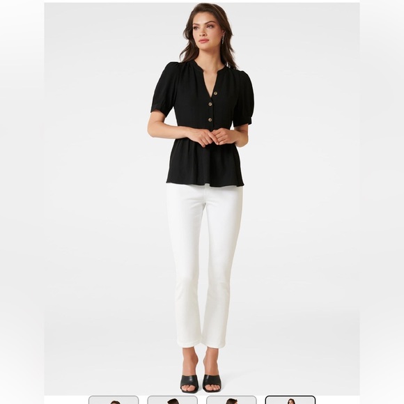 Forever New
Cheryl Button Through Smock Blouse - Picture 5 of 5